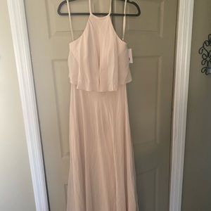 Wedding/cocktail/prom/bridesmaid dress size 6 - champagne color